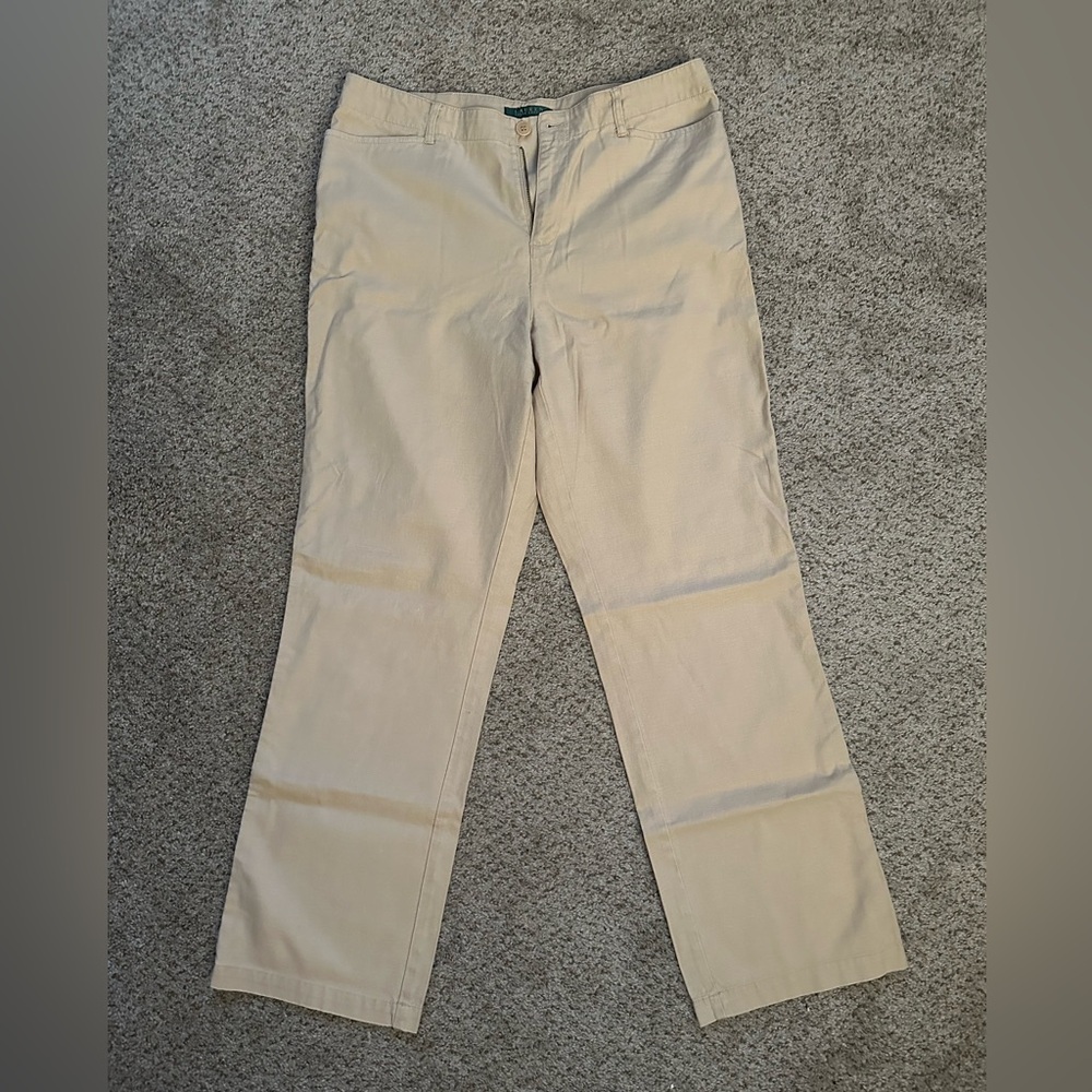Lauren Ralph Lauren Linen Pants Size 10
Linen and cotton